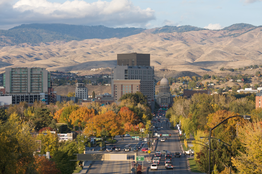 Map of Boise